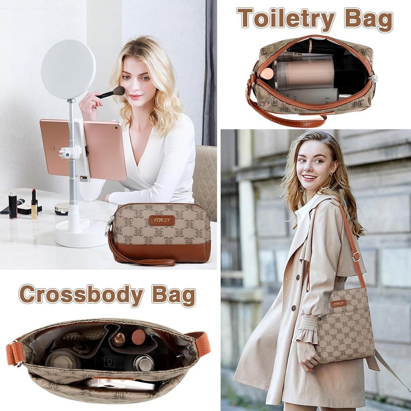 ITIEZY Weekender Bag for Women, Travel Duffel Bag Carry On Overnight Bag with Shoe Compartment Large Nylon Travel Weekend Tote Bag - Image 4